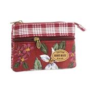 Générique Petits Portefeuilles Femme - Pochette Boho compacte Vintage avec Fermeture éclair | 12x9x2cm Porte-Monnaie Portefeuille Sac pour Filles Garçons Sacs à Dos Voyage en Plein Air Randonnée