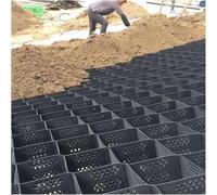 Générique Petits stabilisateurs de Roches paysagers bidirectionnels de 1 à 10 m pour chemins de Gravier, Murs en Pierre Angulaire et Protection des pentes - Mur de soutènement Universel (4 x 8 m / 13