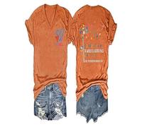 Générique, peu importe l'amour derrière moi, le monde est un meilleur endroit avec votre chemise pour femme, Orange, S