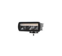 Générique Phare de Travail Auxiliaire LED 12V 24V 17W Feu de Croisement/Feu de Jour DRL + Feu Flash Orange Stoboscopique E9 R10 R65 R112 pour Camion Poids Lourds Voiture 4x4 Agricoles
