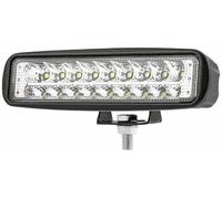 Générique Phare de Travail LED 54W 12V-24V - Feu Antibrouillard Combo Spot & Flood Blanc Orange - Puissant Éclairage Tout-Terrain pour VTT, 4x4, Tracteur, Camion, Voiture, Agricole