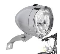 Générique Phare De Vélo Rétro - Ensemble De 3 Lampes LED, Lampes De Poche De Sécurité pour La Conduite, Lanterne Antibrouillard À Cycle Classique Étanche, Accessoires De Guidon De Croiseur