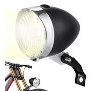 Générique Phare De Vélo Rétro - Ensemble De 3 Lampes LED, Lampes De Poche De Sécurité pour La Conduite, Lanterne Antibrouillard À Cycle Classique Étanche, Accessoires De Guidon De Croiseur