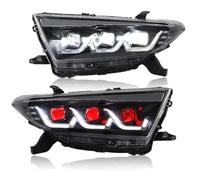 Générique Phare De Voiture Pour Toyota Pour Highlander 2012-2014 DRL, Bande Clignotant Dynamique, Lentille Projecteur, Assemblage Lampe Frontale Haute luminosité