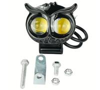 Générique Phares Additionnels pour Moto,Projecteur LED Voiture Haute Luminosité | Feux Additionnels pour Voiture Camion Quad Tracteur Véhicule Aventure Nuit Moto Route Tourisme Ville