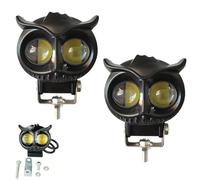 Générique Phares Antibrouillard Moto | Projecteurs LED Anti-Brouillard Haute Luminosité pour Moto - Projecteur pour Voiture, Camion, Quad, Tracteur, Véhicule Aventure, Conduite, Tourisme et Urbaine