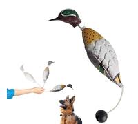 Générique Pheasant Dog Bumpers for Water Retrieving, Floating Trainer Toys with Realistic Scent, Hunting Fowl Decoys for Retrievers, Outdoor Fetch in Lake, Park, Garden, 11.81x3.35x2.36 inches