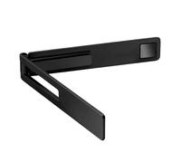 Générique Phone - Aluminum Alloy Stainless Steel 5.5x1x0.4cm | Portable Vertical Horizontal Folding Stand | Mini Phone Holder for Smartphone Tablet Desk Office Travel Viewing Use