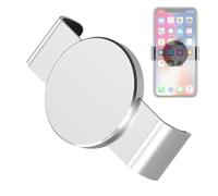 Générique Phone Clamp Holder for Magnetic Car - Cell Phone Magnetic Clamp | Strong Magnêtic Metal Phonê Clâmp for Magnêtic Car Mount | Magnet Cars Holder Cell Phône | Metal Phône Clip fôr All Magnet