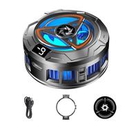 Générique Phone Cooler | ABS & Aluminum Alloy, 47.2in Cord, Type-C | Semiconductor Icing Cooling Fan for, 12W, 2-Speed Adjustable | Heat Dissipation