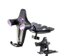 Générique Phone Holder for Car - with Music Slot Adjustable Non Slip,Multimedia Port Cell Phone Car Mount,for Truck Sedan RV Automotive Men Women Driver Travel Road Trip Navigation