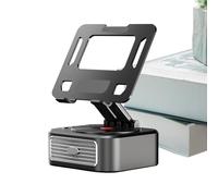 Générique Phone Holder with Wireless Speaker - Rotatable Foldable Stand with 3000mAh Battery | Anti-Slip Base, Stereo Sound, Portable Tech Gadget for All Smartphones & Tablets
