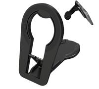 Générique Phone Magnetic Ring Mount - Sided Powerful Magnets, Magnetic Double Phone Ring | Durable Foldable Desktop for Dashboard, Truck, Treadmill and Kitchen