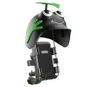 Générique Phone Mount for Motorcycle - Helmet Anti Vibration Holder for Most Smartphones | Waterproof Sun Visor Design, Secure Outdoor Cycling Riding, Electric Scooter Use, Mountain Bike Attachment