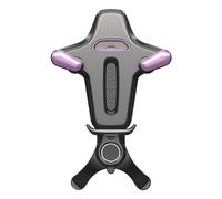 Générique Phone Mount Vent Clip - Non Slip Silicone Holder for Car Smartphones | Handsfree with Dashboard, Quick Access Grip, Mount for Travel Road Trips Vehicles Indoor Outdoor Use