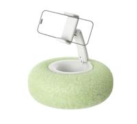 Générique Phone Pillow Stand - ABS 7.87 inches, Soft Plush Cushion, 360 Degree Rotate Pillow Phone Holder | Bed, Laptop, Couch, Car Seat, Reading, Desk, Travel, Tablet, Device Support