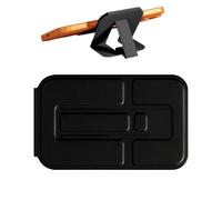 Générique Phone Stand Attachment, Magnetic Phone Holder, Slim Mobile Support, Strong Hold Foldable Stand, Stable Grip for Video Call Live Streaming Recording TV Watching Entertainment Table Dashboard