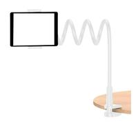 Générique Phone Stand, Bed Phone Holder, Adjustable Gooseneck Arm with Rotating Clamp Bracket, Flexible Long Support Base, Smartphone Mount, for Couch, Kitchen, Treadmill, Nightstand, Pillow
