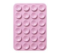 Générique Phone Sticky Grip - Silicone Cellphone Mount Holder | Multi-Purpose Phone Sticky Grip, Grips Holder for Cellphone, Removable Mirrors Shower Phones Stand for Selfie and Video