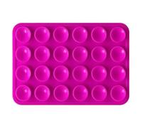 Générique Phone Sticky Grip - Silicone Cellphone Mount Holder | Multi-Purpose Phone Sticky Grip, Grips Holder for Cellphone, Removable Mirrors Shower Phones Stand for Selfie and Video