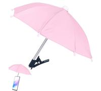 Générique Phone Sun Shade Cover, Adjustable Anti-Glare Shield with Clip, Umbrella Stand for Cell Phones, Portable Screen Protector for Outdoor Use, Travel, 11.02x7.48 inches, 1 Piece
