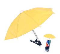 Générique Phone Sun Shade Cover, Adjustable Anti-Glare Shield with Clip, Umbrella Stand for Cell Phones, Portable Screen Protector for Outdoor Use, Travel, 11.02x7.48 inches, 1 Piece