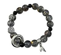 Générique Phrases Acier Anneaux Retro Layer Bracelet Female Design Antique Fashion Bracelet Men Cadeau Bijoux (A, One Size)