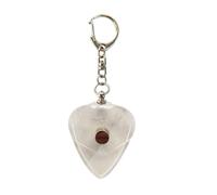 Générique Pic Holders for Guitars Lightweight Clear Storage with Keychain