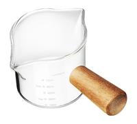 Générique Pichet à Crème en Verre Pichet Verseur en Verre 100ml Bec Verseur Unique Facile à Utiliser pour Sauce et Assaisonnement Maison Café