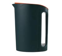 Générique Pichet à Eau 2200Ml en Plastique Épais Bouilloire de Refroidissement Poignée Couvercle Orange Grosse Capacité pour Boissons Fraîches Usage Familial et Été