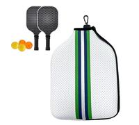 Générique Pickle Ball Racket Cover - Paddle Bag Rackets Cover Holder Sleeve Case - Pickle Ball Racket Carrier, Holder Sleeve Case Protector, 24x31cm/9x12 inches