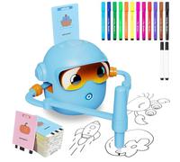 Générique Pictobot Robot Le Compagnon éDucatif Qui Fait Aimer Le Dessin avec Stylo & 100 Cartes (Bleu)