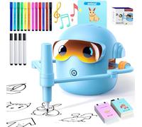 Générique Pictobot Robot Le Compagnon Éducatif Qui Fait Aimer Le Dessin, Compagnon Éducatif Qui Fait Aimer Le Dessin, Stylo & 100 Cartes, Jouet Éducatif Interactif sans Écran (B)