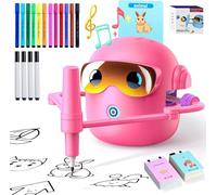 Générique Pictobot Robot Le Compagnon Éducatif Qui Fait Aimer Le Dessin, Compagnon Éducatif Qui Fait Aimer Le Dessin, Stylo & 100 Cartes, Jouet Éducatif Interactif sans Écran (A)