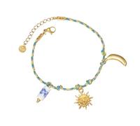 Générique Pièce de Bijoux en Cordon tressé bohème Moderne avec Accent en métal, à superposer Confortable pour Un Usage Quotidien, Accessoire de Poignet Unisexe