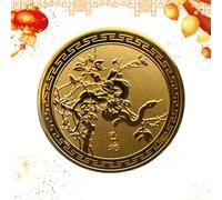 Générique Pièce de l'année du Serpent, pièce de l'année du Serpent 2025 | Décoration délicate de Souvenir de pièce de Monnaie de défi de,Pièce Souvenir décorative Porte-Bonheur 2025, pièce commémor