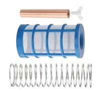 Générique Pièce De Rechange pour Ioniseur Solaire De Piscine, Nettoyeur de Piscine Flottant avec Anode Solaire en Cuivre, avec Panier Filtre Et Vis Aile, Réduit Le Chlore