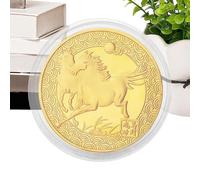 Générique Pièce du Nouvel an | Charme De Cheval Motivant pour La Collection - Pièce De Cheval en Relief pour La Collection | pour Amis, Famille, Femmes, Hommes, Noël, Vacances, Pâques