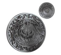 Générique Pièce pour des Bonbons Ou Un Sort, Pièce De Collection Halloween, Décorations De Fête en Nouveauté avec Design Citrouille pour Activité De Chasse Au Trésor Lors De Fêtes D'Et