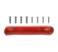 Générique Pièces de couteaux de cuisine en bois 4.41 x 1.30 x 0.79 pouces, manche de couteau ergonomique pour couteaux de chef et hachoir à main, usage