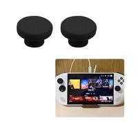 Générique Pièces de rechange capuchons de sticks analogiques de la pour Legion Go S, capuchons antidérapants pour manettes de console de jeu portable (Noir)
