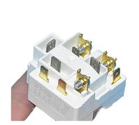 Générique Pièces de réfrigérateur for compresseur QP3-12A, protecteur démarrage surcharge et condensateur 4 uf for remplacement(1pcs Starter)