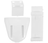 Générique Pièces de Store Enrouleur 10 Sets Accessoires d'installation de Stores en Plastique Blanc pour Pose DIY, Supports de Fixation Robustes pour Rideaux et Stores plissés
