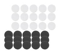 Générique Pièces d'échecs Remplacement 60 pièces en Plastique Noires et Blanches pour Jeux et enseignement, Accessoires Pratiques pour Jeu de société