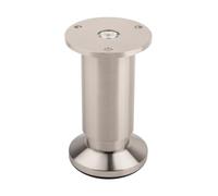 Générique Pied de Meuble FA005 80 mm réglable Imitation Acier INOX