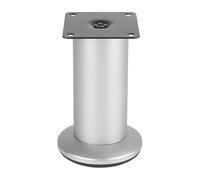 Générique Pied de Meuble FS001 100 mm réglable Chrome Mat