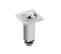 Générique Pied de Meuble FS015 150 mm réglable Chrome Brillant