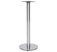 Générique Pied de Table de Bistro Argenté Ø45x107 cm Acier Inoxydable,Meubles,Accessoires pour Tables,Pieds de Table,Argent,13.76 KG,325440