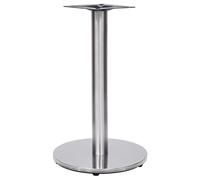 Générique Pied de Table de Bistro argenté Ø45x72 cm Acier Inoxydable,Meubles,Accessoires pour Tables,Pieds de Table,Argent,12.7 KG,325439