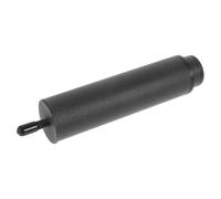 Générique Pied Stable en Fer Noir Sommier Réglable Central à Lattes Support de Lit et Capacité de Charge Élevée, Réglage de 15 à 27cm pour Meubles et Cadres de Lit